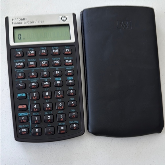 HP 10bII+ Black Financial Calculator - Picture 4 of 4